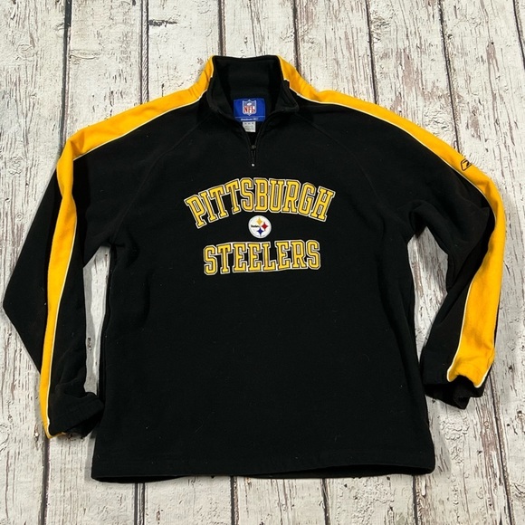Pittsburgh Steelers NFL Football Sports Fleece Coat Jacket - Picture 1 of 7